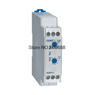 

3 phase AC Voltage Monitoring Relay phase sequence NJB1-X1 NJB1-X 200V-500V 380V phase failure and phase unbalance protection