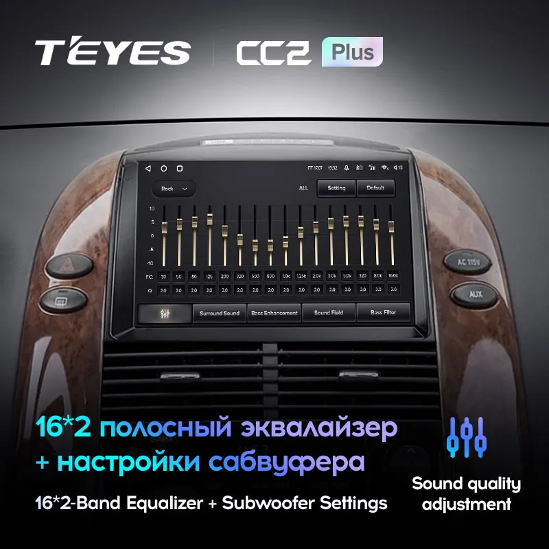 TEYES CC2L и CC2 Plus Штатная магнитола For Тойота Сиенна 2 XL20 Toyota Sienna II 2003 - 2010 до 8-ЯДЕР 6 +