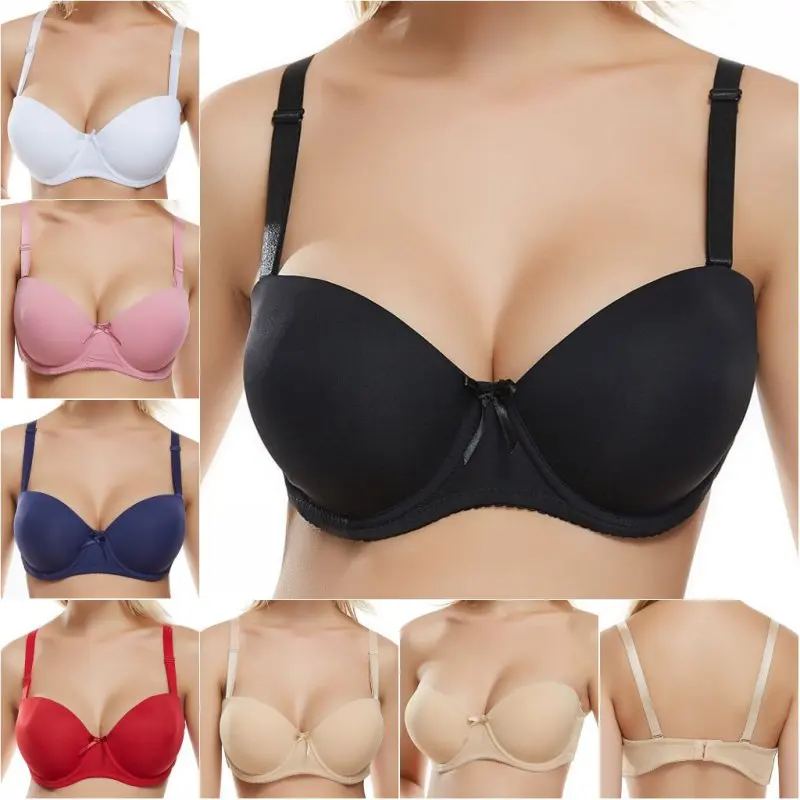 

Fashion Sexy Thin One-piece Seamless Bra Invisible Shoulder Strap Gathered Bra For Women