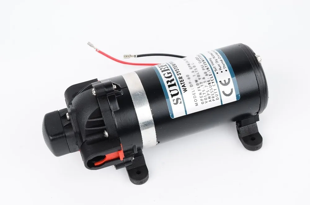 12V 24V DC 126W 9,5 м высокий подъем 160PSI 11Bar Портативный миниатюрный Электрический высокое Давление мембранный насос бытовой водяные насосы DP-160