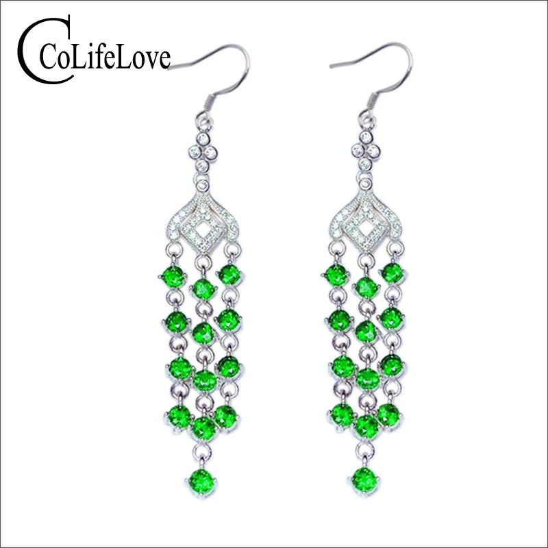 

Серьги-подвески из серебра ювелирные изделия CoLife пробы, 925 пробы, 26 шт.