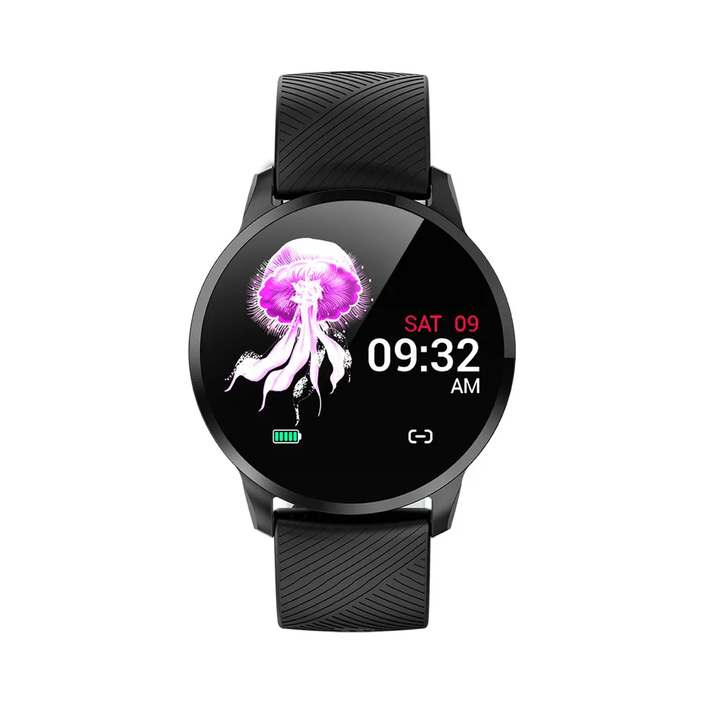 Greentiger Новые смарт-часы для фитнеса для женщин монитор сердечного ритма Bluetooth Шагомер сенсорный Интеллектуальный спортивный Smartwatch VS L5 L7 F8