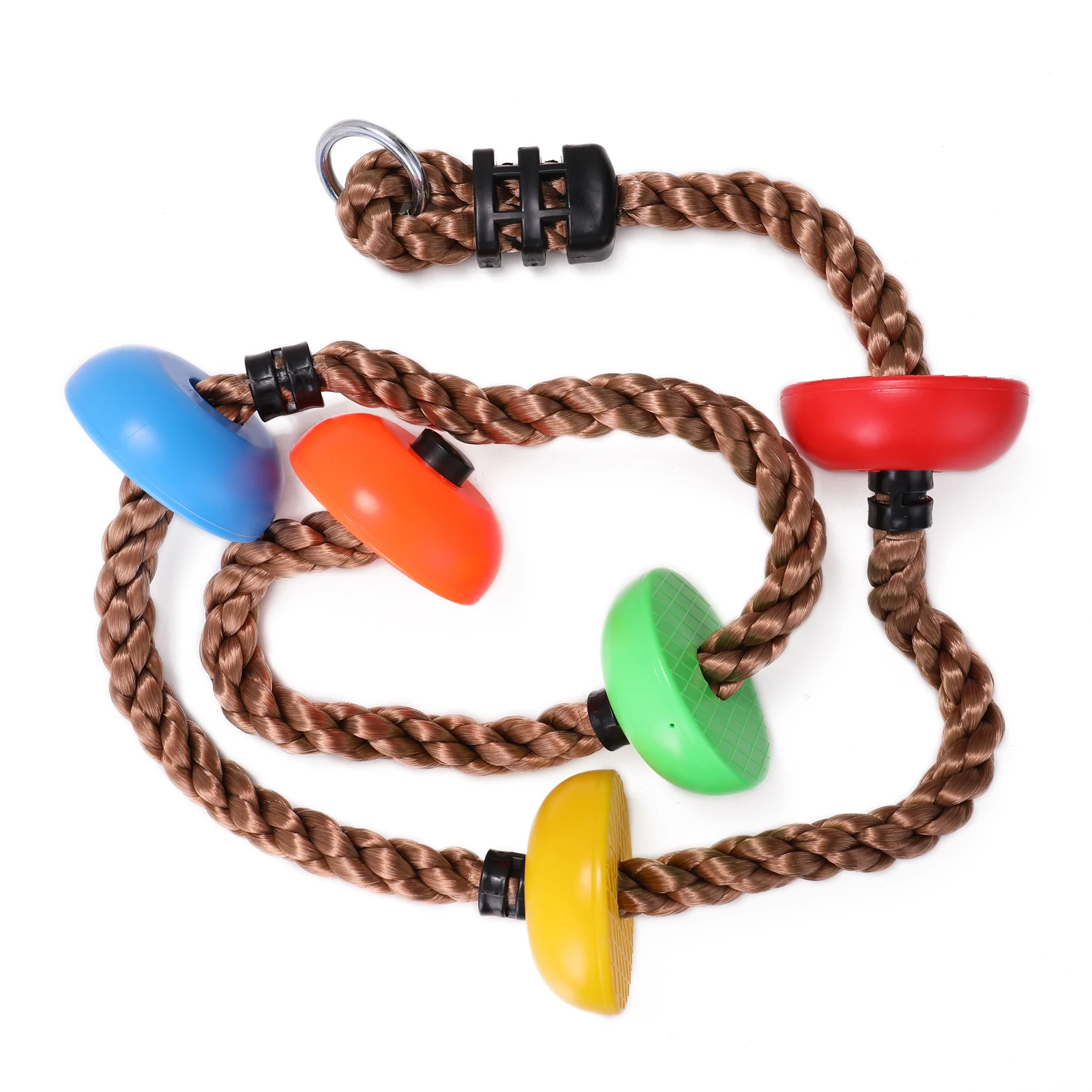 

Children Climbing Rope Color Disc Camping Sports Swing Rope Kids Plays Hangings Swing Set Outdoor Exercise Equipment