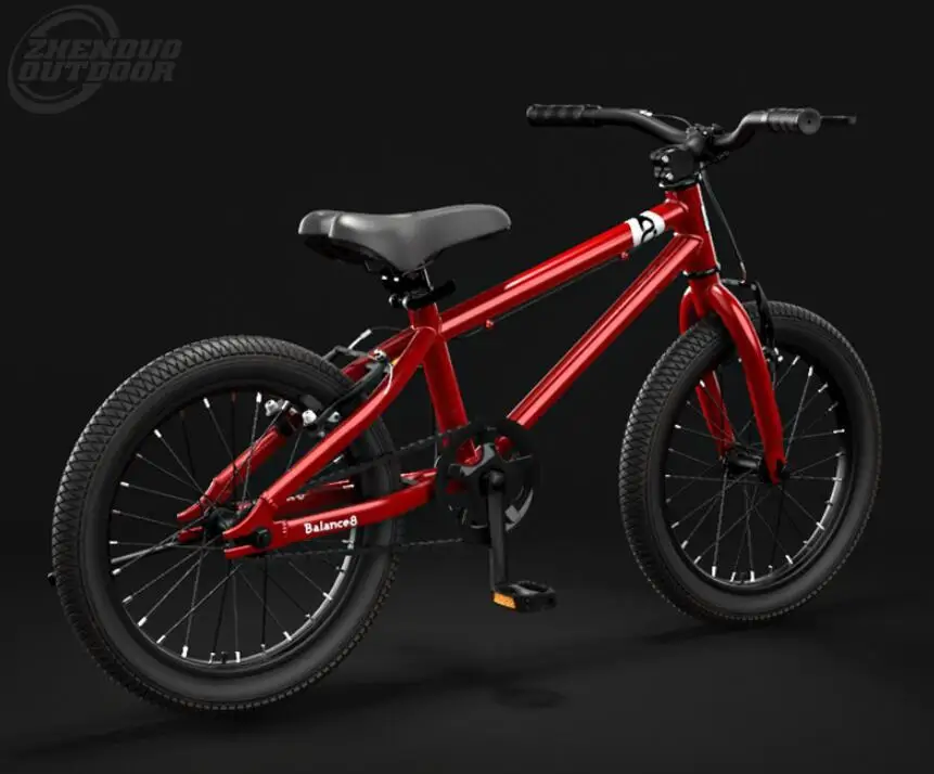 Детский горный велосипед 16 дюймов Высокоуглеродистая Сталь подходит для