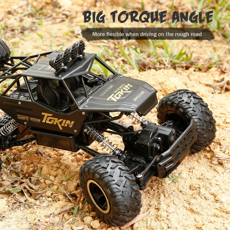 1/12 2 4G 4WD металлические строительные внедорожники Rock Crawler радиоуправляемые Багги