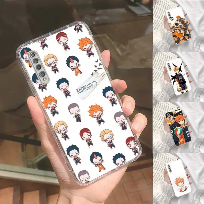 

haikyuu Phone Case Transparent For Xiaomi Redmi note 3 9 7 4 8 8T 10 CC9E 11ULTRA T lite PLAY pro 4G 5G