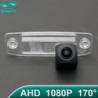 Камера заднего вида GreenYi 170  1080P HD AHD для автомобилей Hyundai, Kia, Sportage R, Carens, Borrego, Sorento, Opirus, Mohave K3 Ceed
