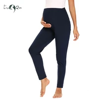 maternity pants womens maternity essential stretch crop length secret fit belly leggings super comfortable pregnancy clothes