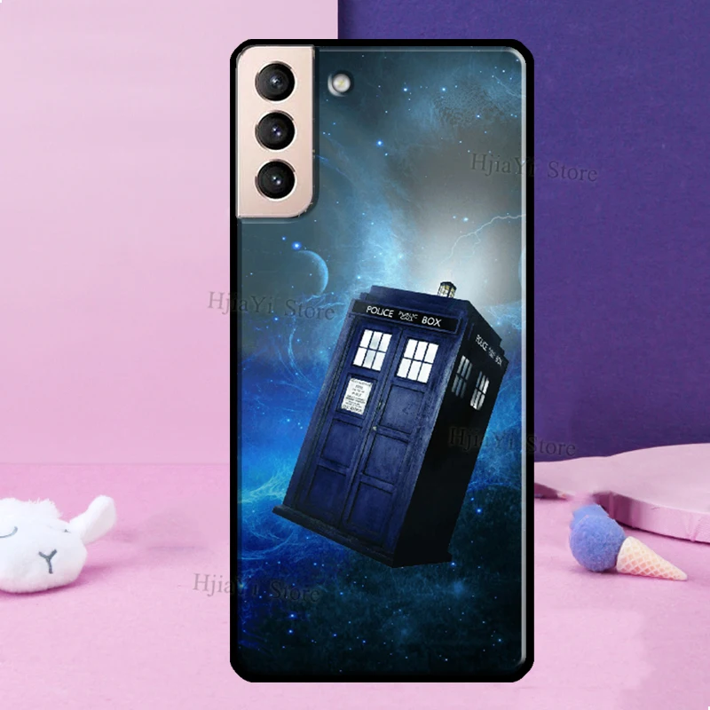 Силиконовый мягкий чехол Tardis Doctor Who для Samsung Galaxy S10 Plus S8 S9 S20 FE S21 Ultra Note 20 Coque|Бамперы|