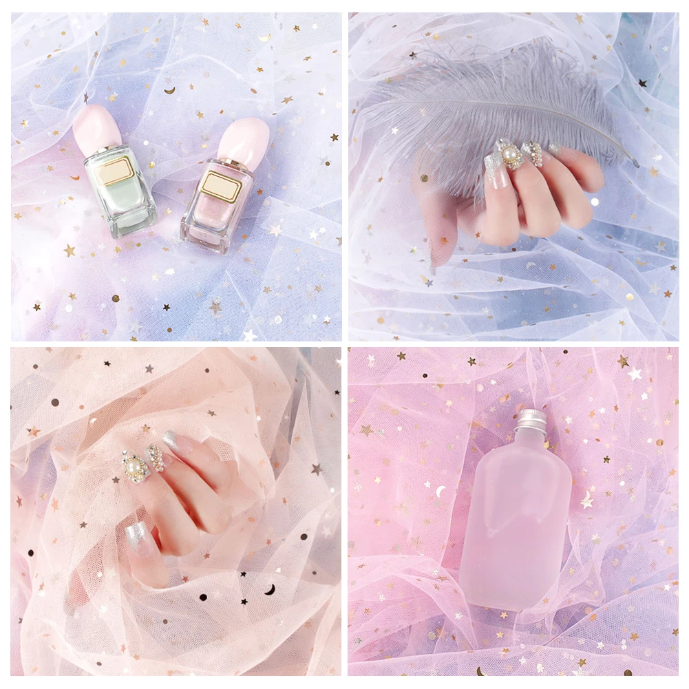 Реквизит для продукта фотосессия яркий Тюль Студия фото фон ткань ногтей серьги