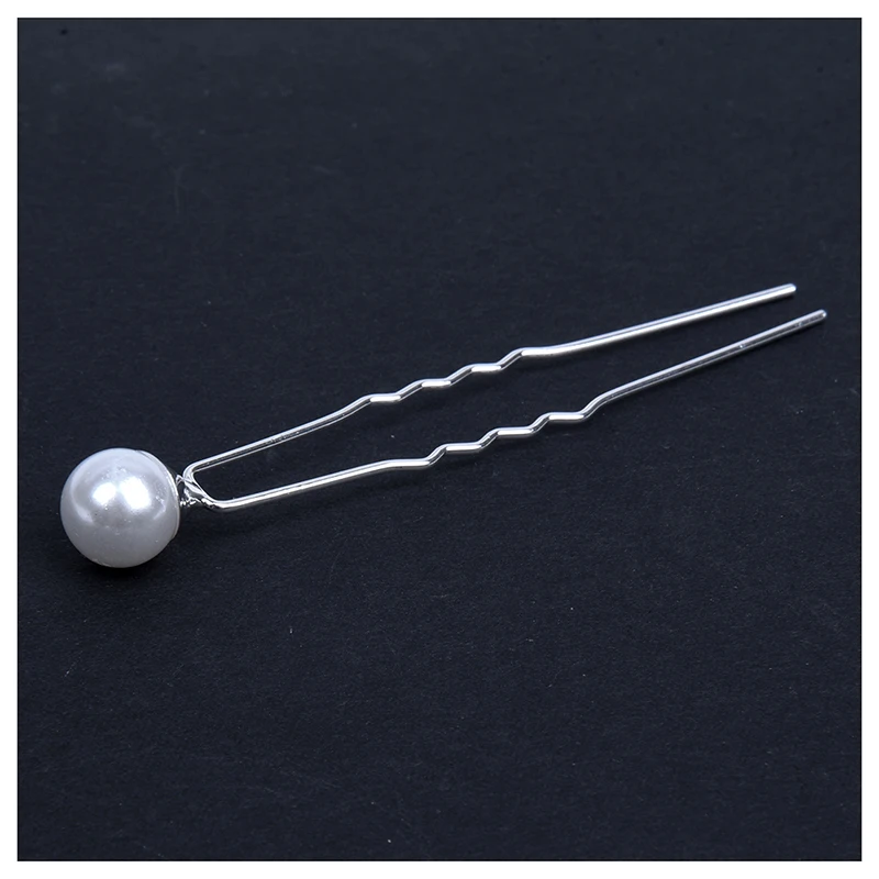 20 шт. женские свадебные белые шпильки с жемчугом для волос из сплава | Красота и