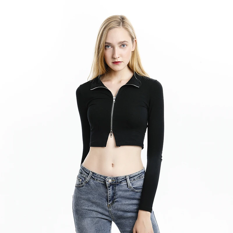 Новое поступление осень зима для женщин кофты с длинным рукавом бег стиль