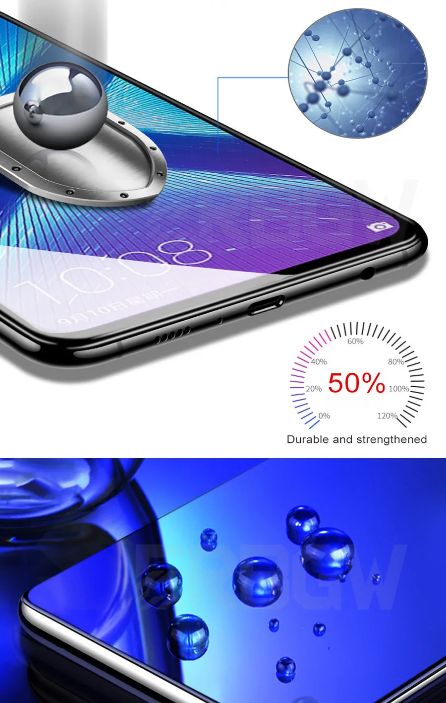 Закаленное стекло для huawei Y6 Y7 Pro Y9 Prime Защитная пленка для экрана для huawei Prime Y5 Y6 Prime Y7s Защитная пленка для стекла