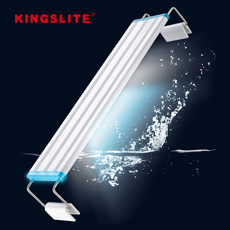 

Super Thin LED Aquarium Lighting Aquatic Plant Grow Light 18-58CM Extensible Waterproof Clip on Lamp For Fish Tank Fish Light