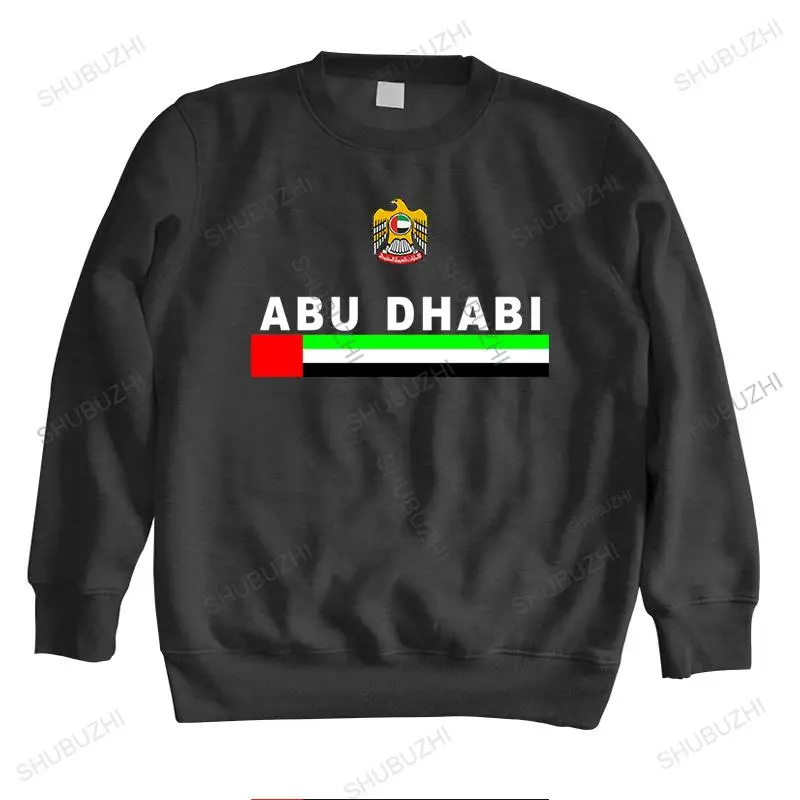 

Man crew neck hoodie Men sweatshirt spring tops O-Neck Abu Dhabi Uae Soccer men's funny cotton hoodies unisex brand winter hoody