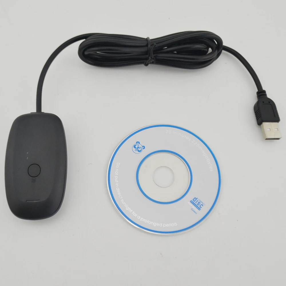 

For X-box-360 Wireless Controller For Xbox 360 New Black PC USB Gaming Receiver