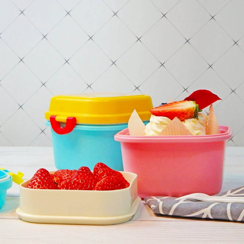 Детский милый Ланч бокс корейский портативный маленький контейнер для пикника