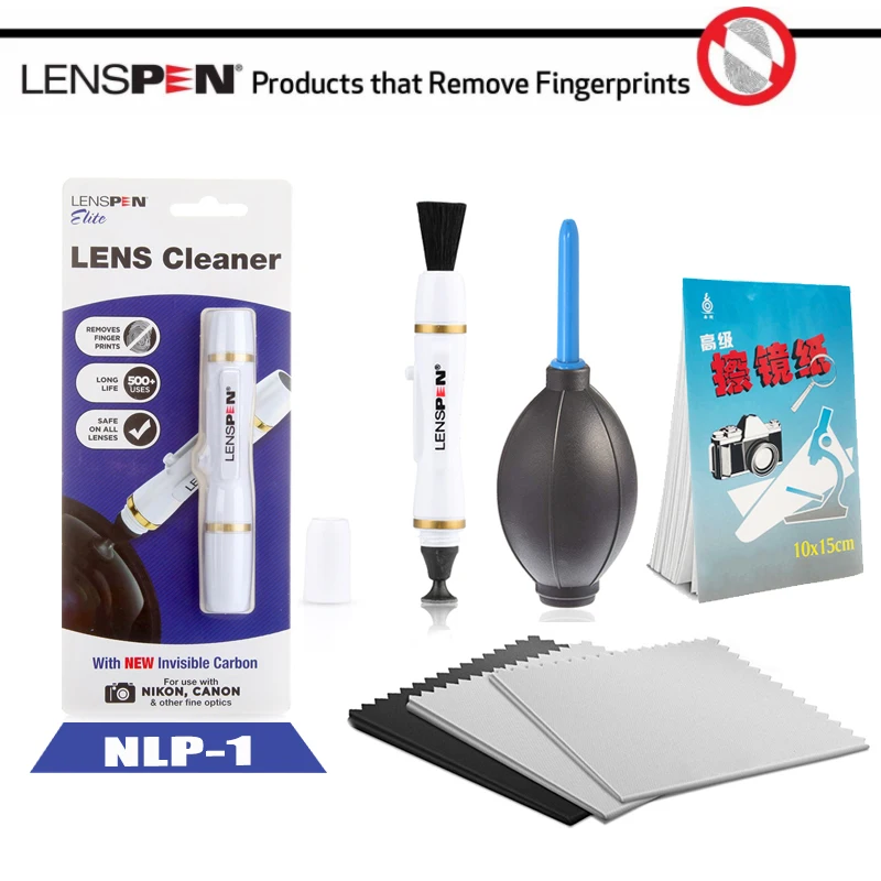 6 в 1 чистящий костюм обновление Lenspen NLP-1 ручка для камеры Nikon Canon sony SLR ткань воздуходувка ручка для объектива