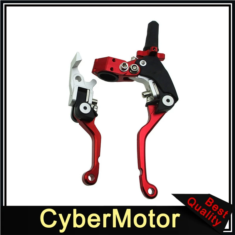 Складные Тормозные ручки сцепления ручка для китайских мотоциклов 50-190 куб. См
