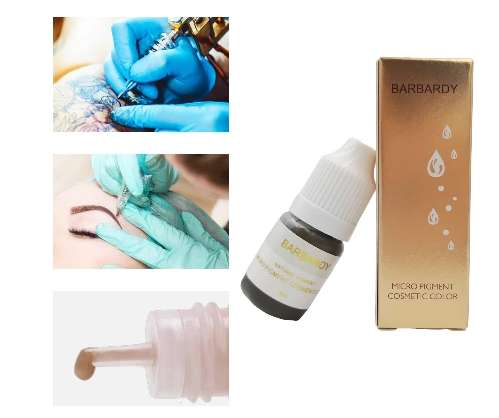 1 шт. Профессиональный растительный микробалдинг пигмент тату чернила цветная