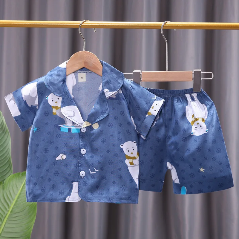 

2 шт./комплект, хлопковая рубашка и шорты для мальчиков 1-4 лет