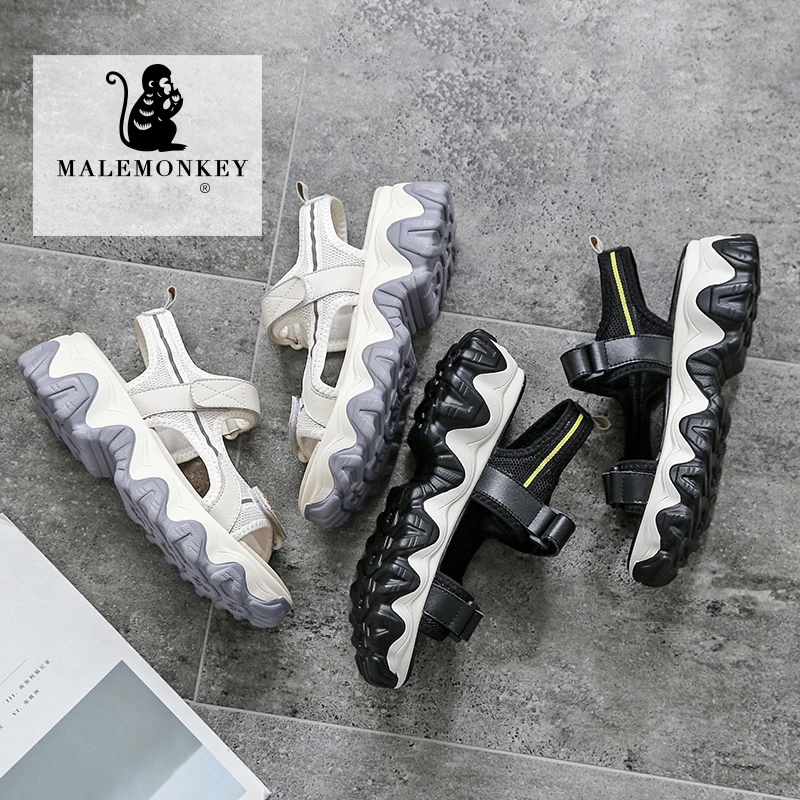 

Women Sandals 2021 Summer Casual All-MatchBreathable Comfortable Non Slip Lightweight Outdoor Vacation Ladies Sandals Black