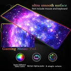 Туманность зеленого и синего цветов IlluminationMouse геймер пространство коврик стол коврик лучшие наушники для ПК игровая клавиатура коврики негабаритных