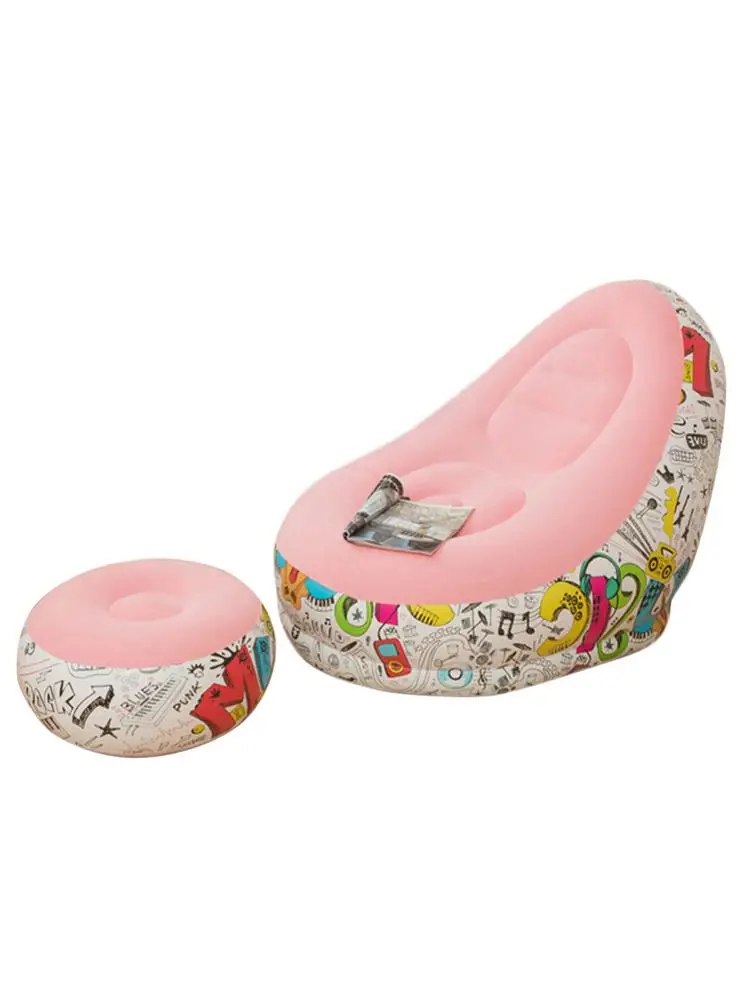 Простой 2 комплекта портативный надувной диван для отдыха на пляже модная