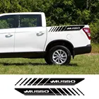 Боковые наклейки для заднего багажника пикапа Ssangyong Musso, автомобильные наклейки, графический виниловый декоративный чехол на заказ, аксессуары для автотюнинга