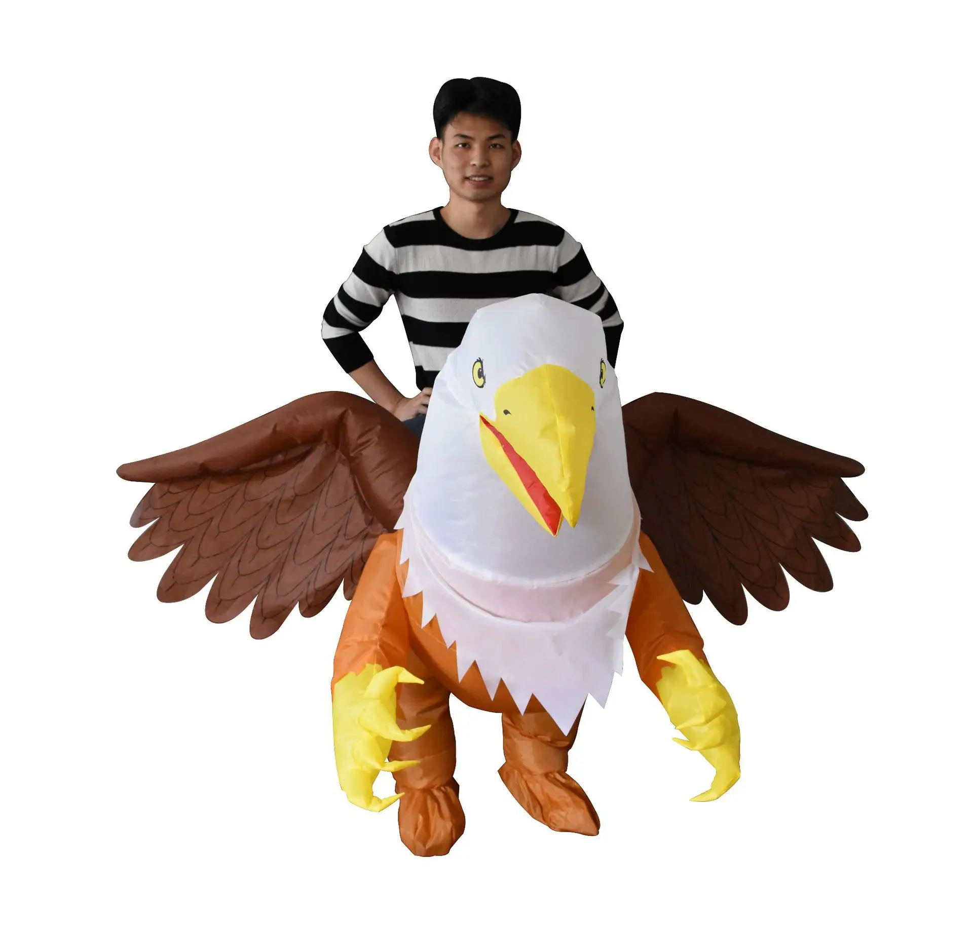 

Adult Inflatable Costumes Bird Eagle Griffon with Wing Carnival Party Role Play Disfraz Halloween Cosplay Costume for Man Women
