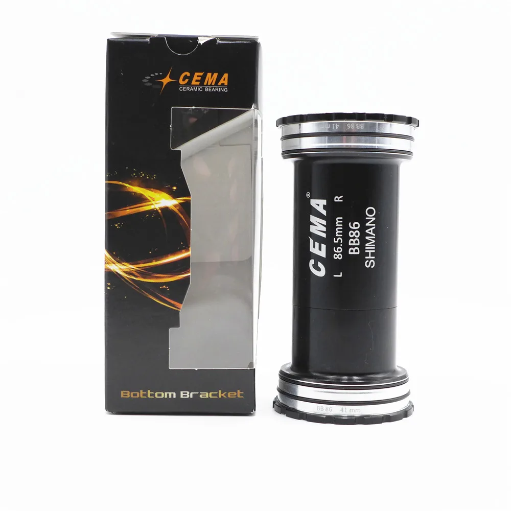 CEMA BB86/BB92 дорожный велосипед MTB Блокировка керамический подшипник Нижний
