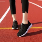 Женские кроссовки модные дышащие на шнуровке кроссовки повседневная Tenis Feminino розовый черный белый женская обувь 2020