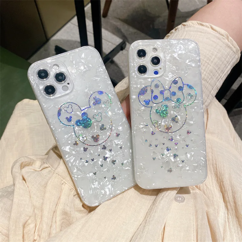 

2021 Disney Mickey Minnie for iPhone 7/8 plus x/xs xr xsmax 11pro max kawayi coupe phone case