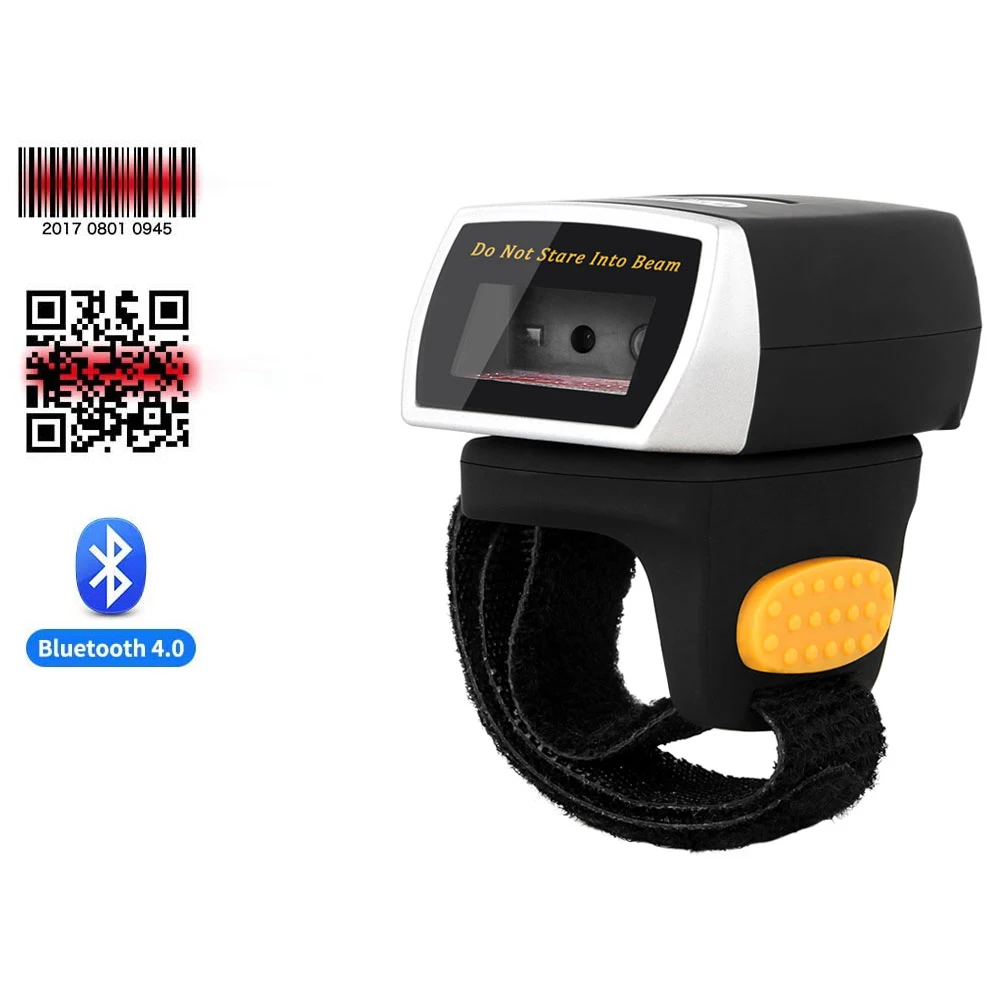 NT R3 носимых 1D Bluetooth сканер штрих кода и R2 кольцо 2D считыватель кодов qr CCD