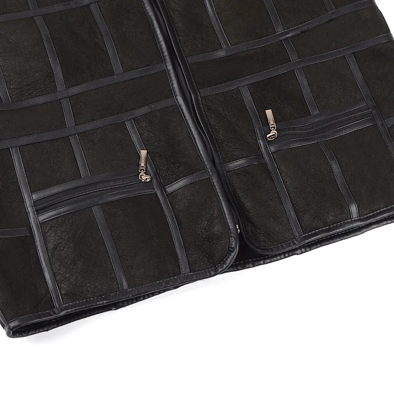 2021 китайская фабрика самый дешевый мужской жилет из овечьей шерсти оптовая