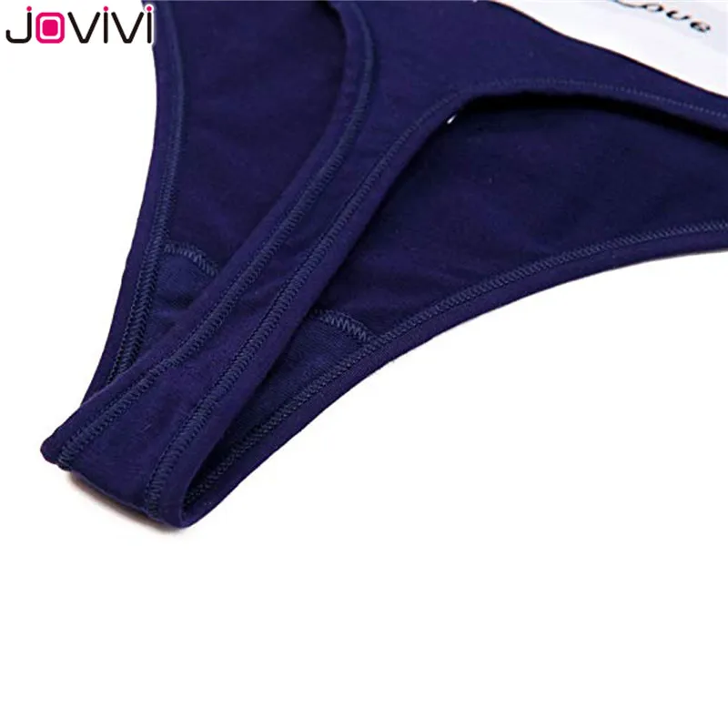 Jovivi, новинка, 3 шт., Женские Бесшовные стринги, Мягкое хлопковое нижнее белье, трусики, белый/серый/синий/розовый/красный цвет, размеры S/M/L, Wingslove, трусики