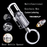 finger gyroscope mens multifunctional metal keychain for honda transalp 600 650 700 xlv650 19951 996 1997 1998 accessories