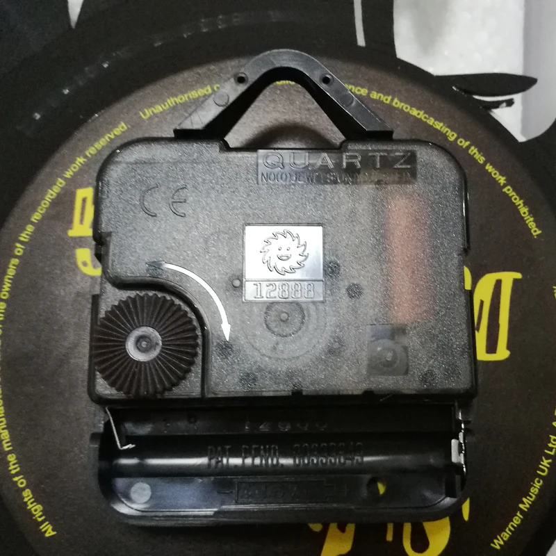 Креативные настенные часы современный дизайн рок-группа виниловые CD