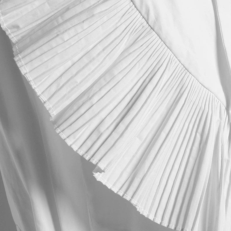 

SeeBeautiful Loose Jacket Coat V-neck Long Sleeve Tassel Belt Button Simple New Fashion Spring 2021 Women T893