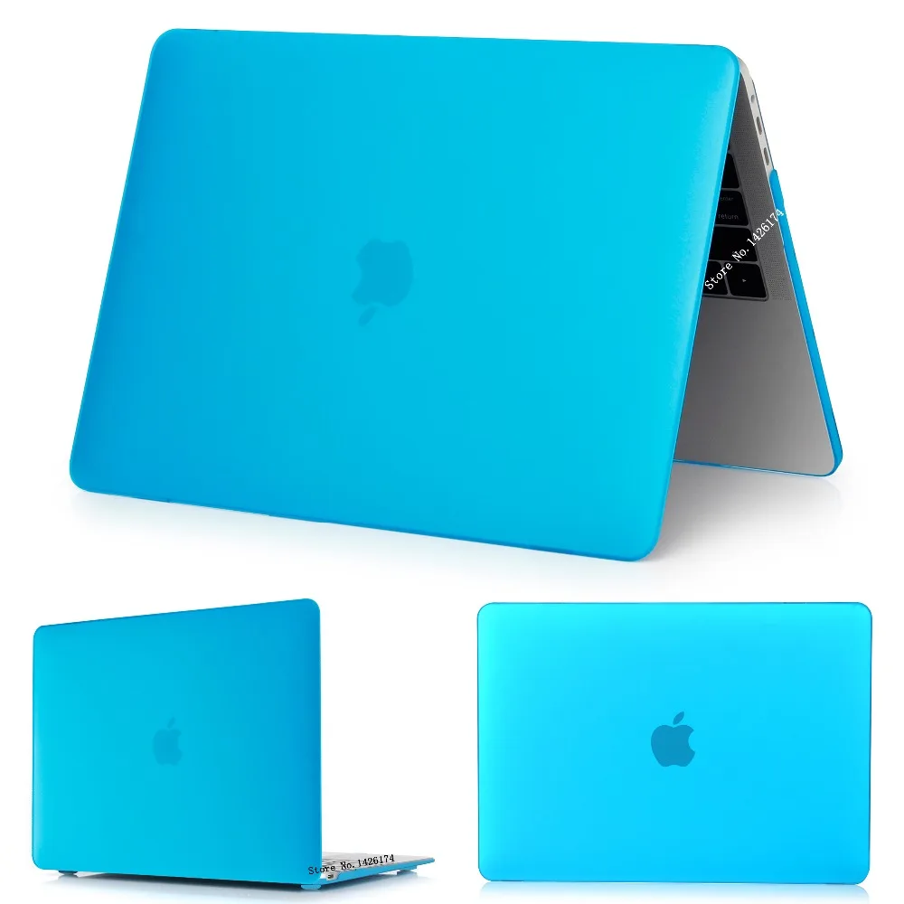 Кристальный \ матовый чехол для Apple Macbook Air Pro retina 11 12 13 15 дюймов сумка для ноутбука, для нового Mac book Air Pro 13,3 чехол A1932+ подарок