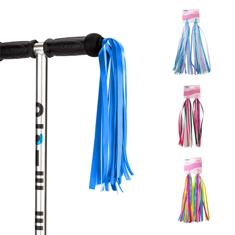 

Bike Handlebar Streamers Colorful Ribbons Tassel Girls Boys Scooter Handgrip Streamers Ribbons Accessories