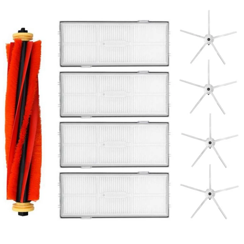 

Аксессуары для моющегося фильтра Roborock S7 S70 S75, съемная роликовая щетка, боковая щетка, запасные части