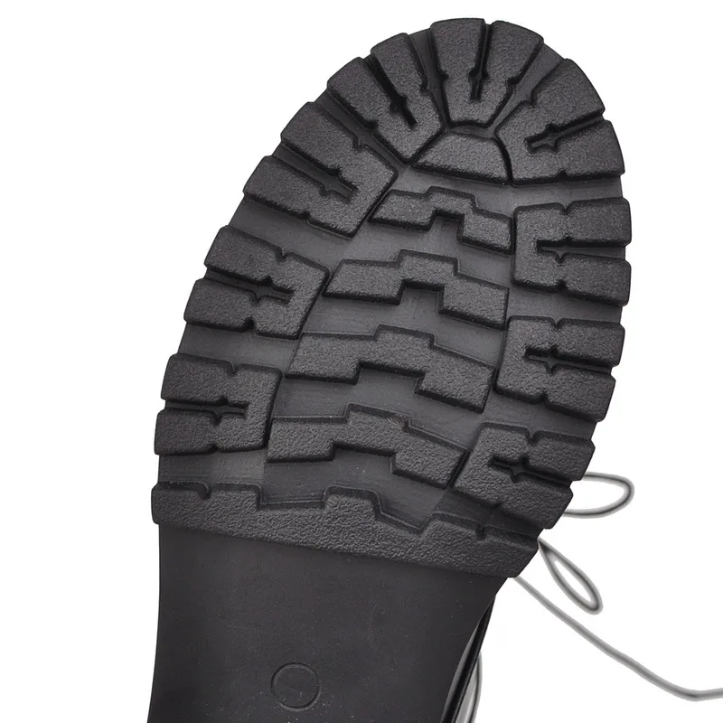 

2019 fishion Hot Sale Autumn Winter Lacing Knee High Boots Women Fashion Low-heeled Woman Leather Shoes Winter PU Large Size 43