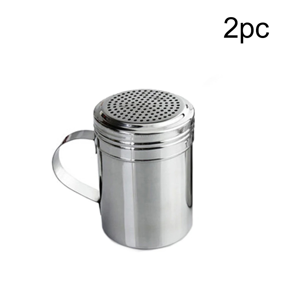 1/2 шт сахарный порошок для барбекю из нержавеющей стали с ручкой бутылки специй