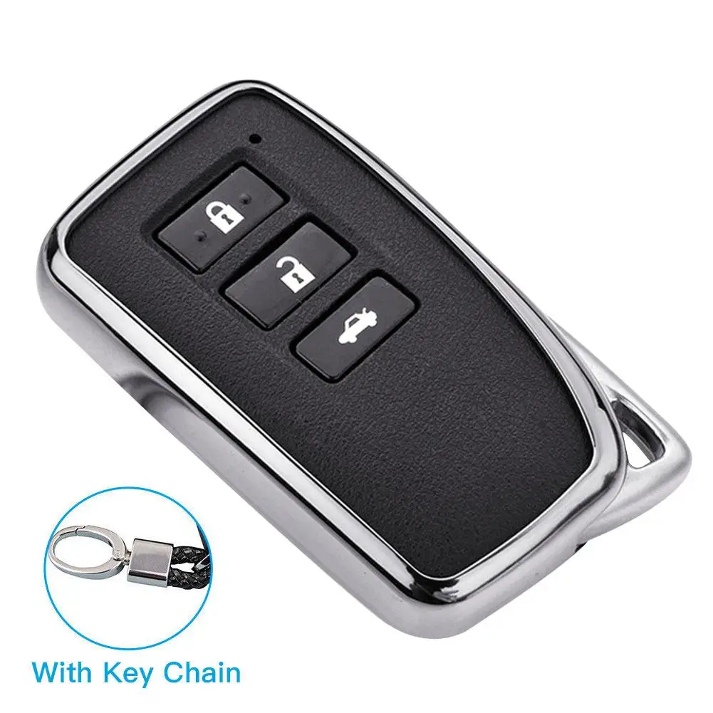 Мягкий ТПУ автомобильный чехол для ключей авто стильный ключ защитный брелок Lexus