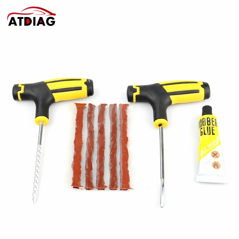 Набор для ремонта автомобильных шин комплект инструментов бескамерных и