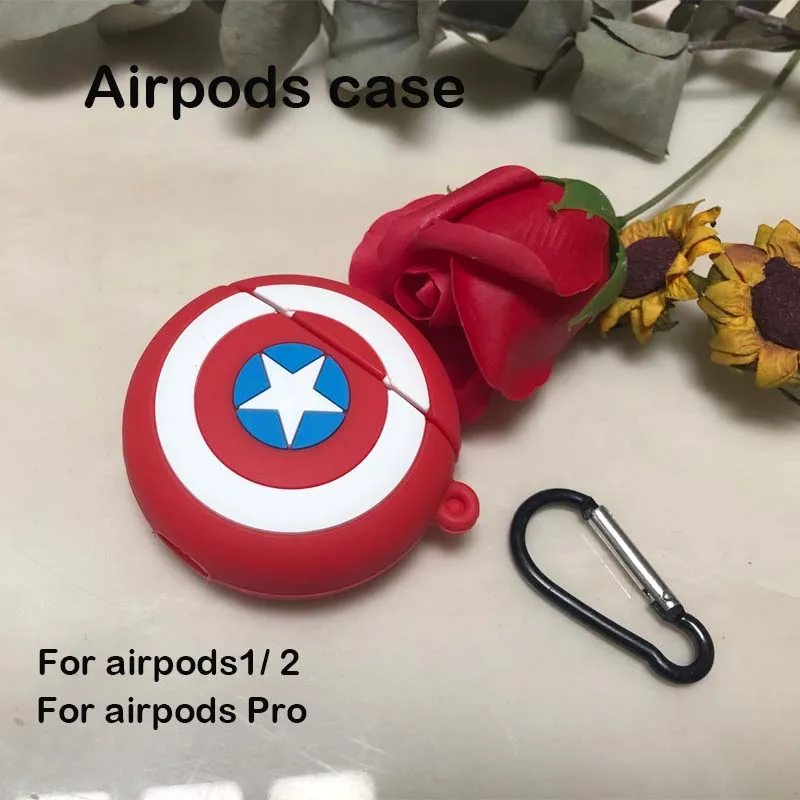 

Airpods case Suitable for airpods1/ 2 generation Apple wireless Bluetooth silicone anti-fall headphone case airpod pro case