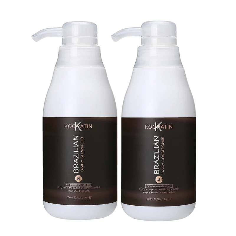 

Hair Shampoo and Condtioner Set Deep Repair Moisturize Professional Daily Care After Keratin Treatment Hair Health