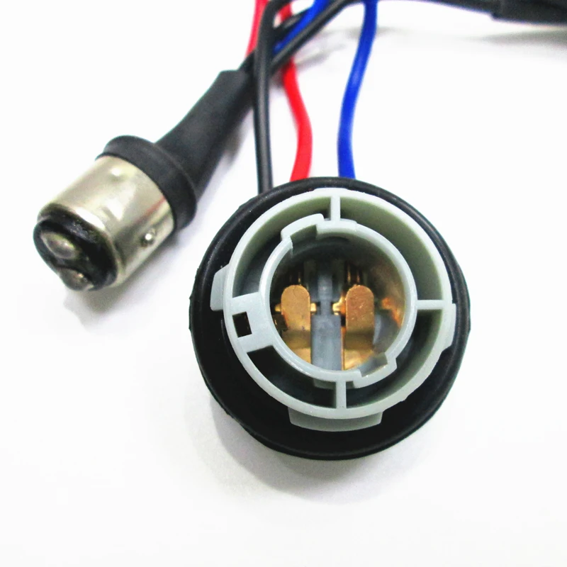 2 шт. S25 BAY15D 1157 декодер светодиодный резистор 50 Вт 8Ohm Canbus без ошибок Предупреждение
