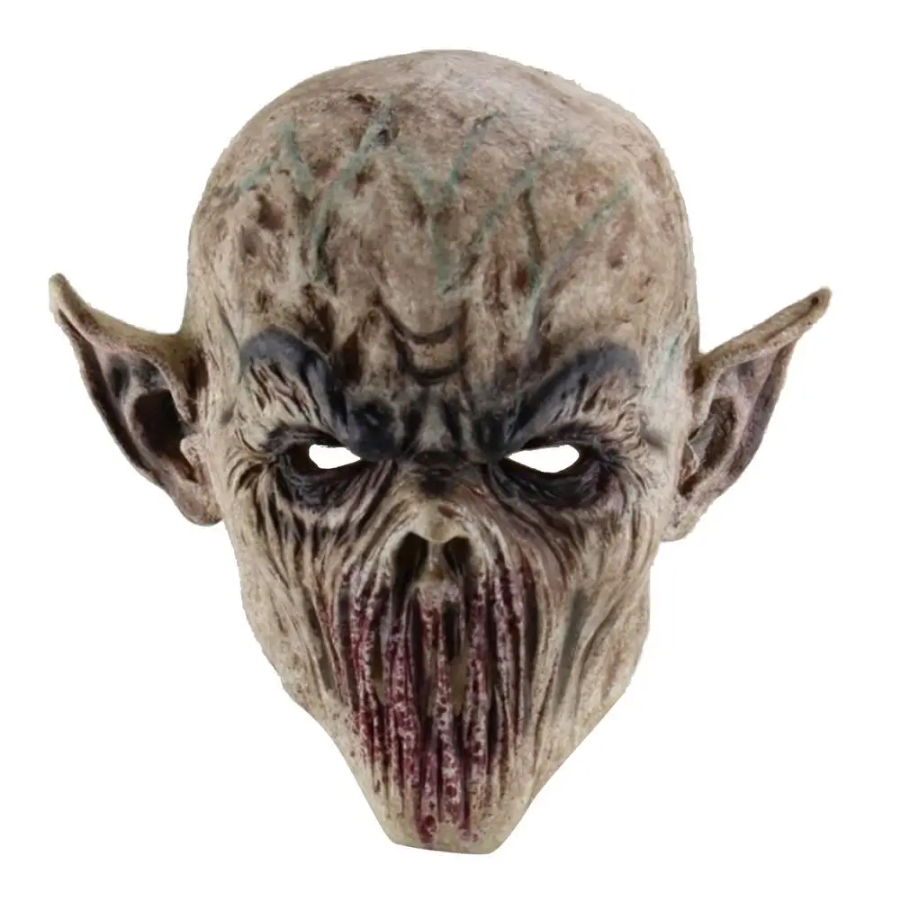

Halloween Mask Horror Alien Latex Face Cover Cosplay Masquerade Party Costume Prop For Halloween Decoration Scary Headgear